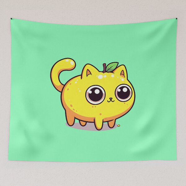 Item preview, Lemon cat designed and sold by Anna Halasek.