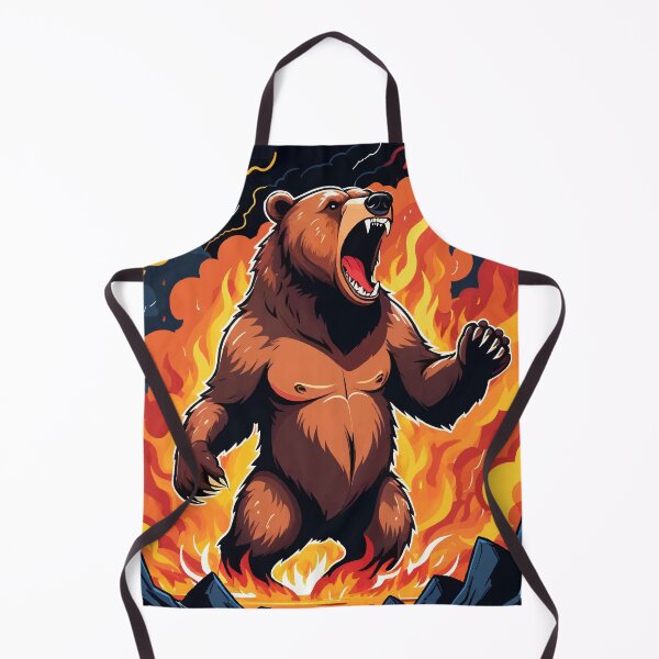 Item preview, Inferno Grizzly Bear designed and sold by WildlifeInc.