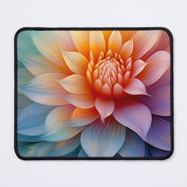 Item preview, Pastel dhalia flower in bloom designed and sold by haroulita.