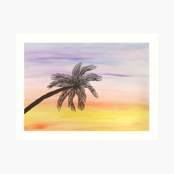 Tropical Sunrise Art Print