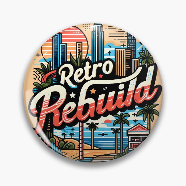 Item preview, Retro Rebuild, typography, retro designed and sold by maxmaj.