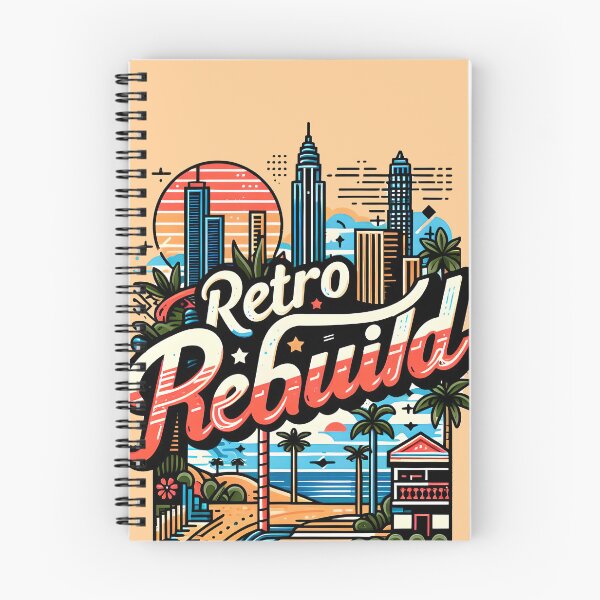 Item preview, Retro Rebuild, typography, retro designed and sold by maxmaj.