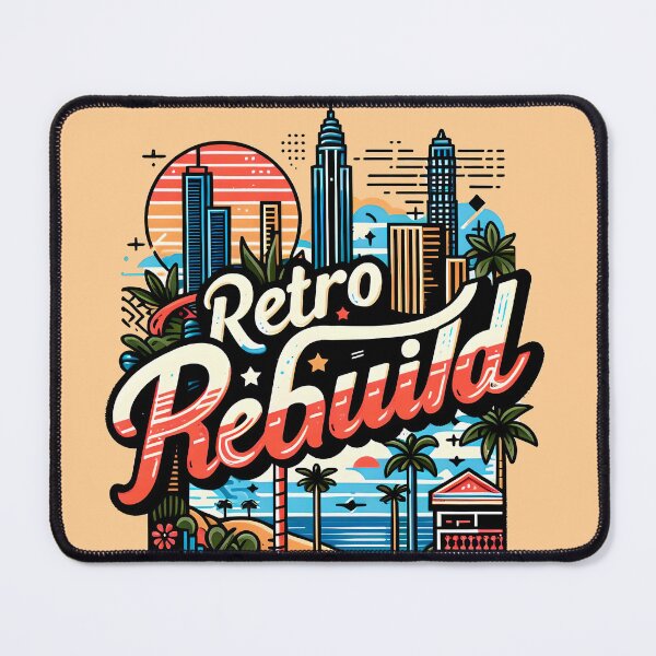 Item preview, Retro Rebuild, typography, retro designed and sold by maxmaj.