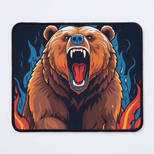 Item preview, Roaring Grizzly Bear designed and sold by WildlifeInc.