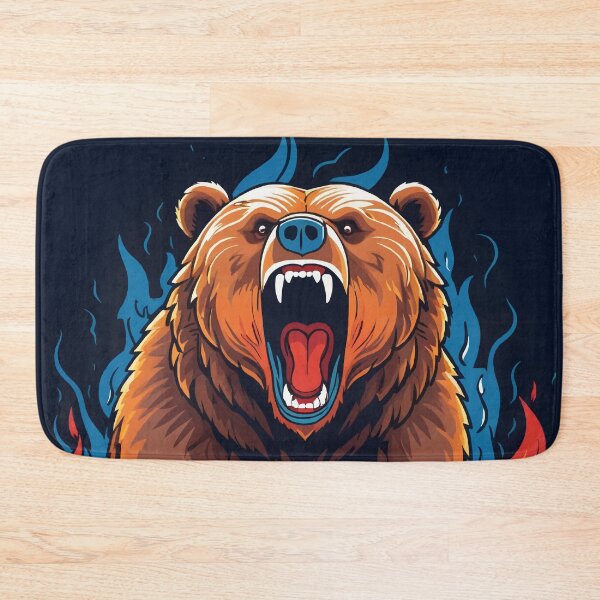 Item preview, Roaring Grizzly Bear designed and sold by WildlifeInc.