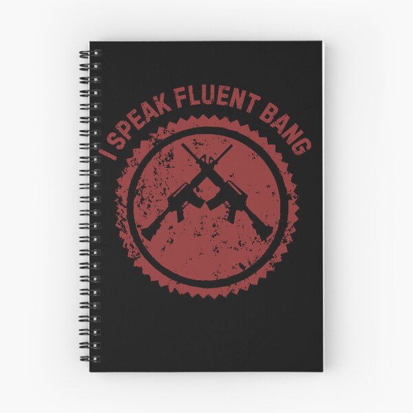 Item preview, Gun lover funny I speak fluent bang pro gun enthusiast  designed and sold by Lulustarfox.