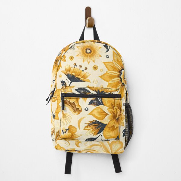 Item preview, Yellow Flower Pattern designed and sold by Coffee Lifestyle.