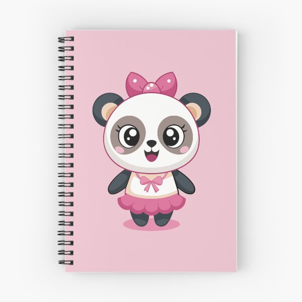 Item preview, Cute Panda Coquette With Pink Bow Kawaii designed and sold by Lelijo.