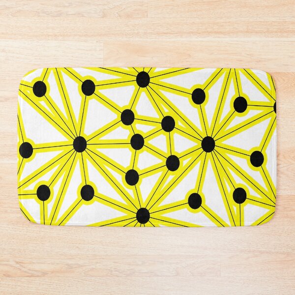 Item preview, Abstract geometric pattern - yellow. designed and sold by K.S ART.