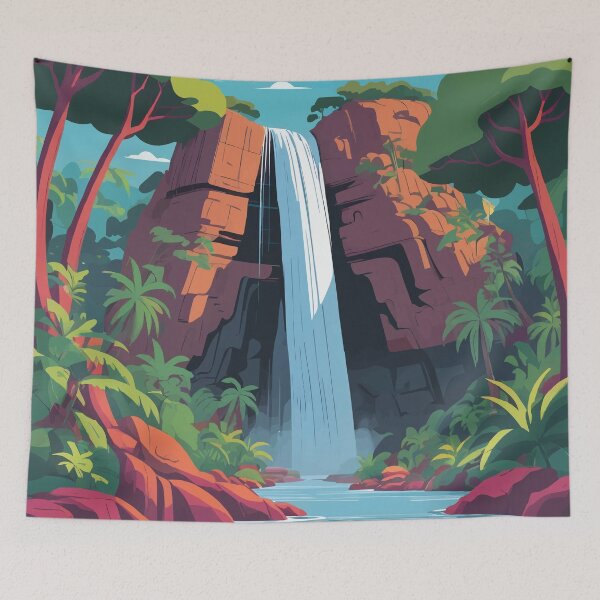 Item preview, Bua Thong Waterfall designed and sold by WildlifeInc.