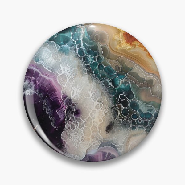 Item preview, Abstract Art Stone Slab Aesthetic Waves designed and sold by fluffstuffgifts.