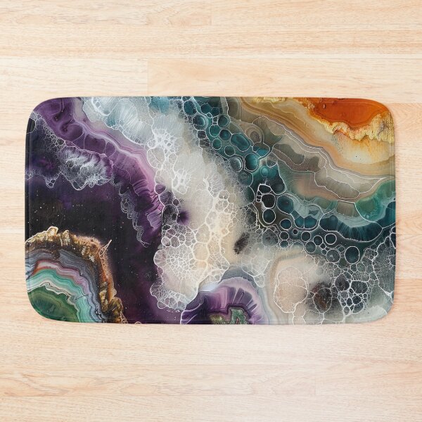 Item preview, Abstract Art Stone Slab Aesthetic Waves designed and sold by fluffstuffgifts.