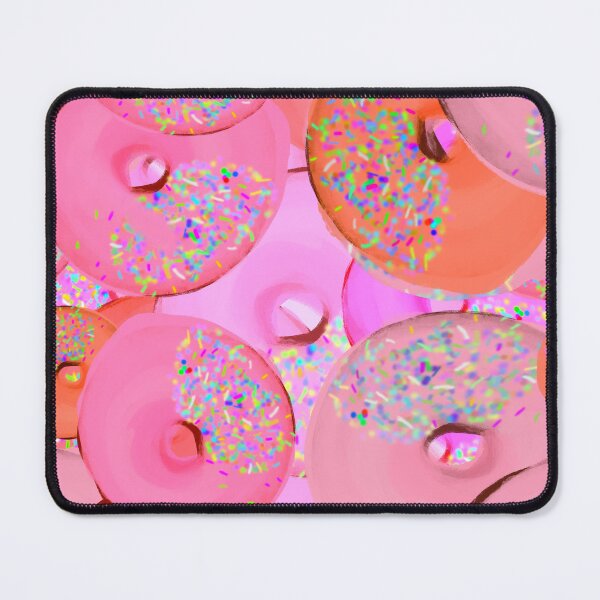 Item preview, Donuts - Colorful Hand-drawn Donuts in a Repeating Pattern designed and sold by Victoria Rose.