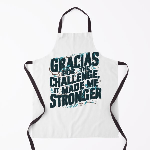 Item preview,  GRACIAS FOR THE CHALLENGE IT MADE ME STRONGER designed and sold by HOMEDESIGNPRINT.