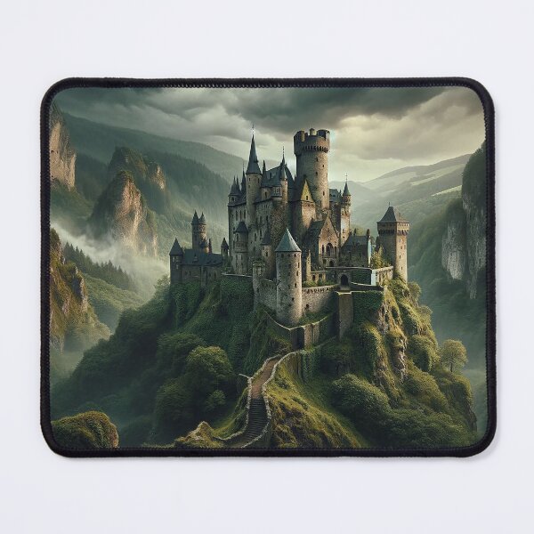 Item preview, Enchanted mountain peaks designed and sold by Cerberus-Art.