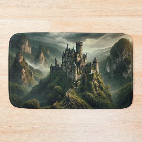 Item preview, Enchanted mountain peaks designed and sold by Cerberus-Art.