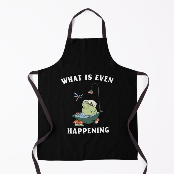 Item preview, What is even happening frog funny designed and sold by wittyprinttop.