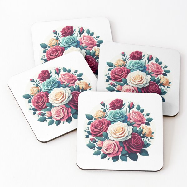 Item preview, Roses bouquet Colored designed and sold by Expressions-Sel.