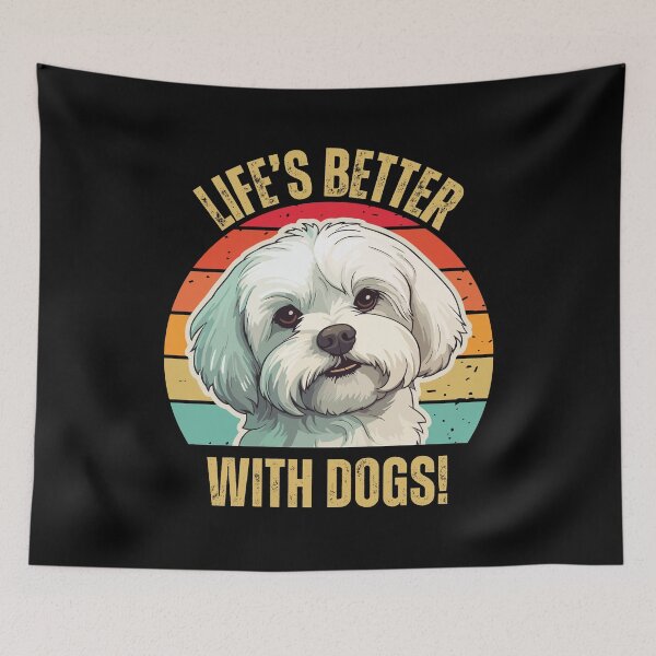 Item preview, Life's Better With Dogs designed and sold by AussieWonders.