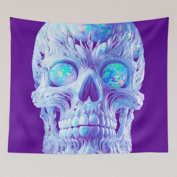 Item preview, Crystal Skull (Opal) Black Removed. designed and sold by Zendragon-Store.