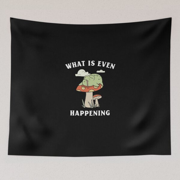Item preview, What is even happening frog funny  designed and sold by wittyprinttop.