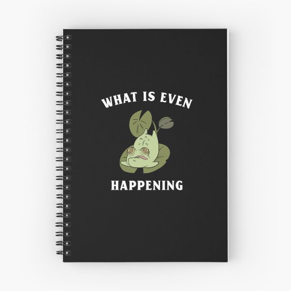 Item preview, What is even happening frog funny  designed and sold by wittyprinttop.