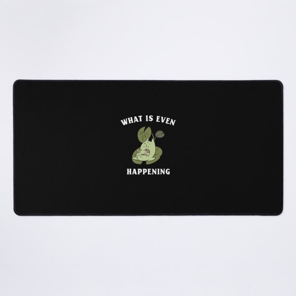 Item preview, What is even happening frog funny designed and sold by wittyprinttop.
