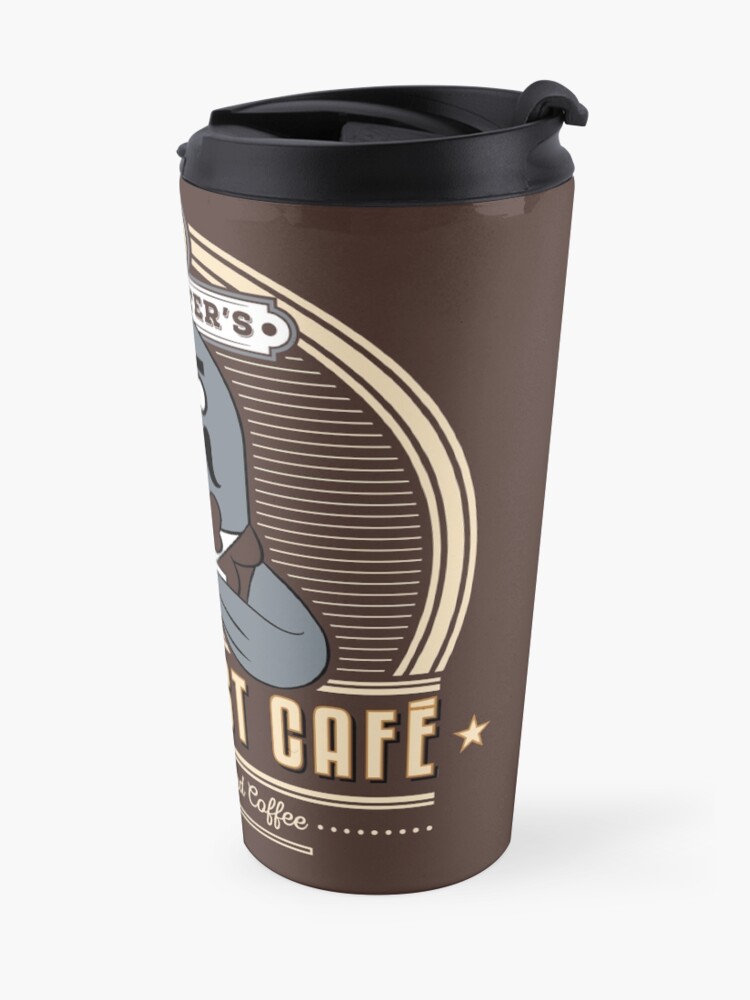 Alternate view of the Roost Café Travel Mug