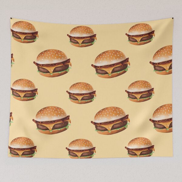 Item preview, Burger with cutlet, cheese, cabbage and sesame designed and sold by Nastasiakhmnk.