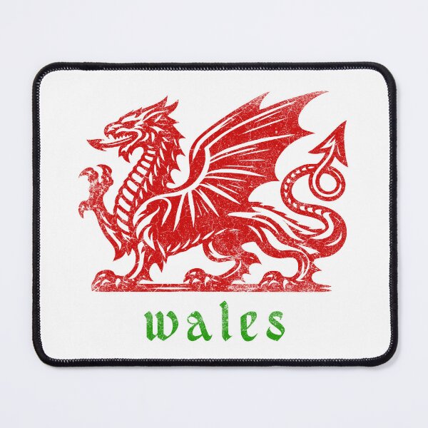 Item preview, Wales designed and sold by Angry Swan Designs.