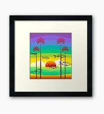 Flying Fish Framed Print