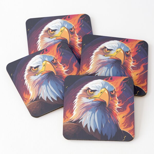 Item preview, Inferno Bald Eagle designed and sold by WildlifeInc.