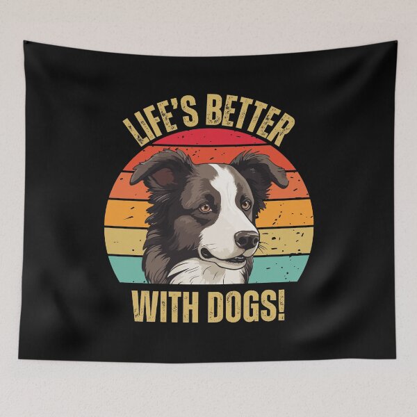 Item preview, Life's Better With Dogs  designed and sold by AussieWonders.