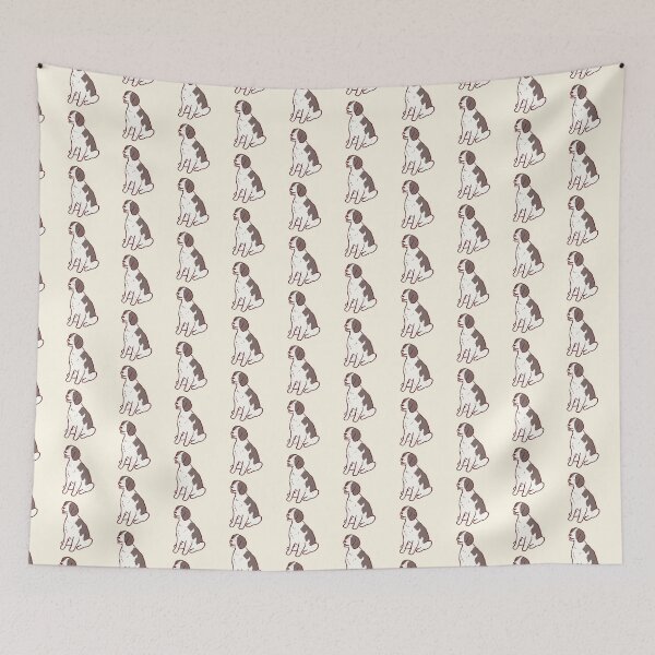Item preview, English springer spaniel dog art designed and sold by Mayarart.