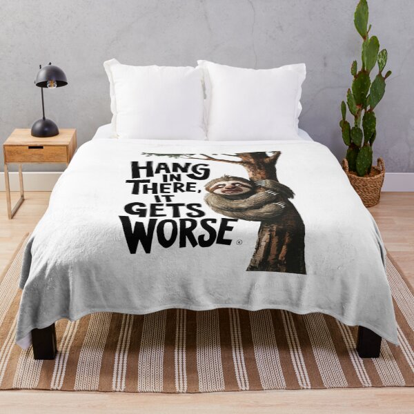 Item preview, HANG IN THERE, IT GETS WORSE designed and sold by PGAart.