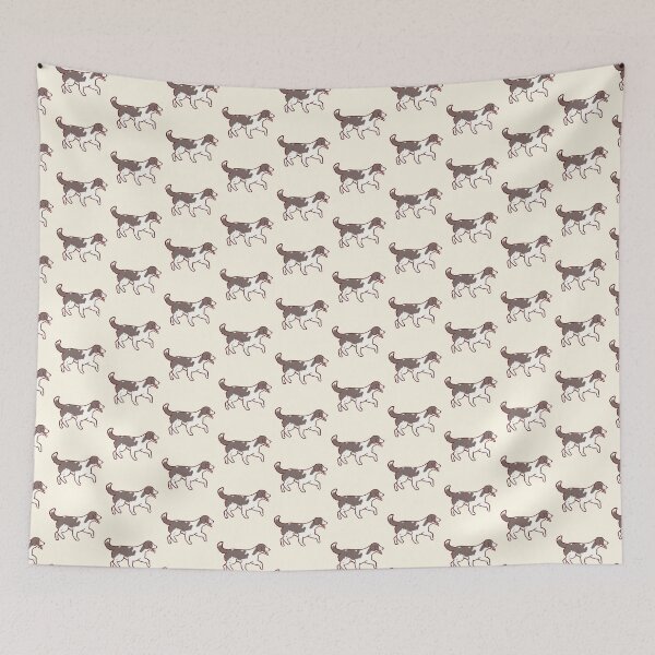 Item preview, English springer spaniel dog drawing  designed and sold by Mayarart.