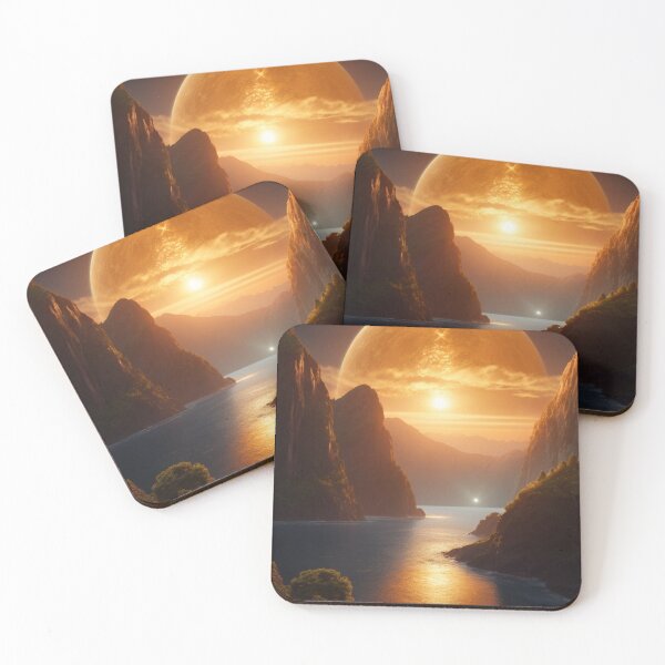 Item preview,  A Golden Cosmic Dawn designed and sold by KilianSzmid.