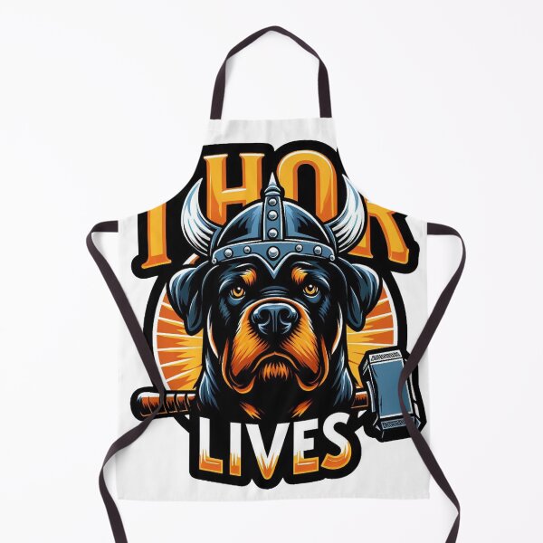 Item preview, Rottweiler Viking Thor Lives Norse Nordic Superhero designed and sold by BattlefoxxEarth.