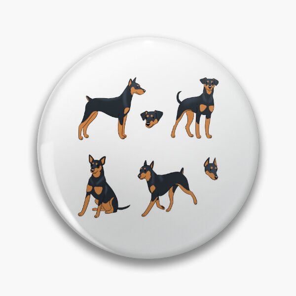 Item preview, German pinscher dog pack  designed and sold by Yaragold.