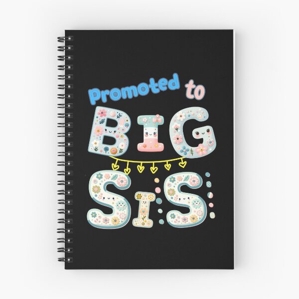 Item preview, New Big Sister Announcement - Cute Family Celebration. designed and sold by Just You Tee | Say It Loud, Wear It Proud.