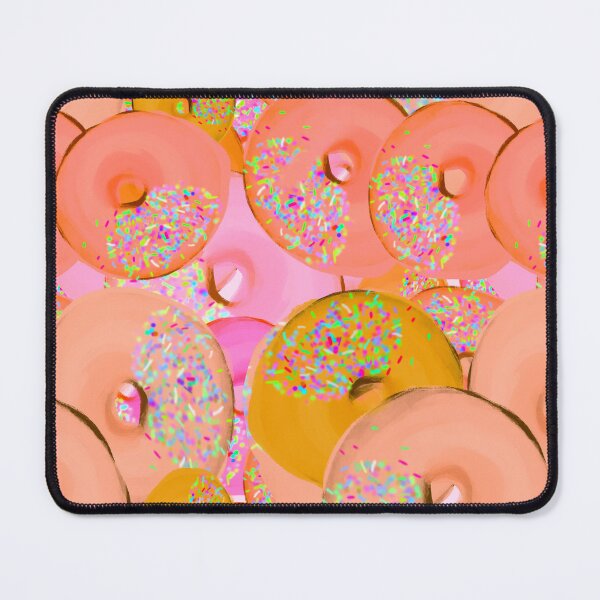 Item preview, Donuts - Colorful Hand-drawn Donuts in a Repeating Pattern designed and sold by Victoria Rose.