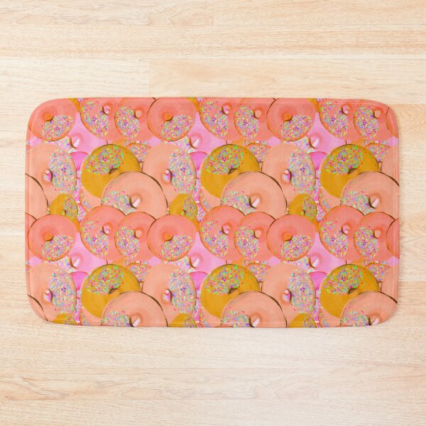 Item preview, Donuts - Colorful Hand-drawn Donuts in a Repeating Pattern designed and sold by Victoria Rose.