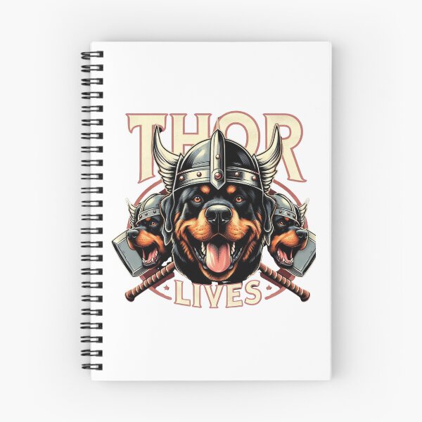 Item preview, Rottweiler Viking Thor Lives Norse Nordic Superhero designed and sold by BattlefoxxEarth.