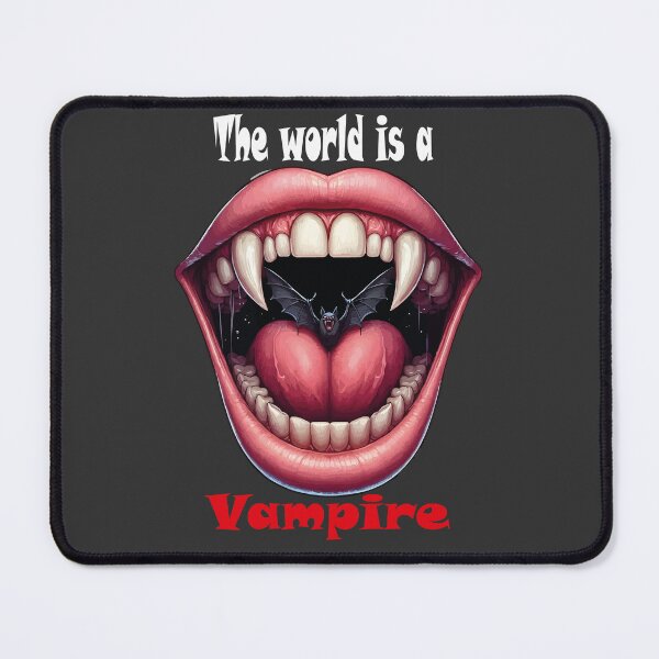 Item preview, The world is a vampire designed and sold by KiwiArt 2020.