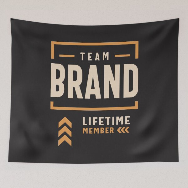 Item preview, Team Brand Lifetime Member Funny Name Brand designed and sold by cidolopez.