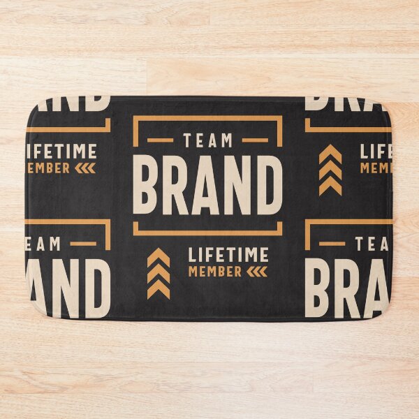 Item preview, Team Brand Lifetime Member Funny Name Brand designed and sold by cidolopez.