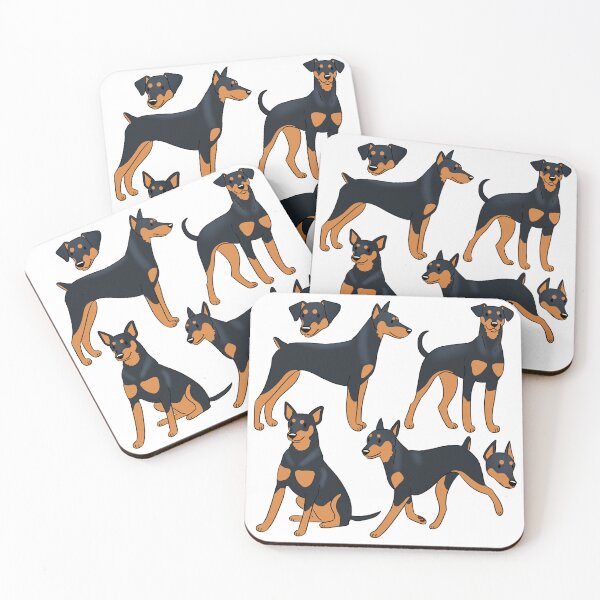 Item preview, German pinscher dog pattern  designed and sold by Yaragold.