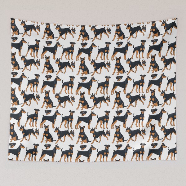 Item preview, German pinscher dog pattern  designed and sold by Yaragold.