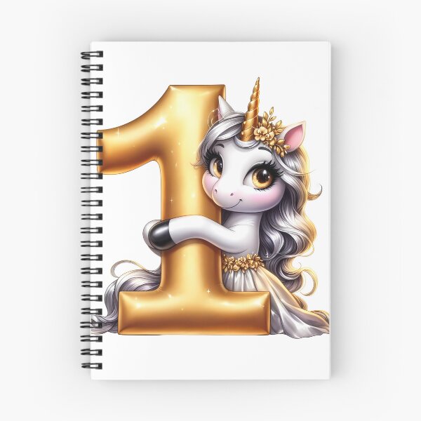 Item preview, First birthday unicorn  designed and sold by AnetArtStore.