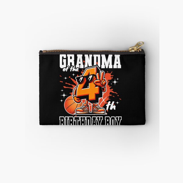 Item preview, Grandma Of Birthday Boy 4th Basketball Family B-day Party designed and sold by Jungle Hub.